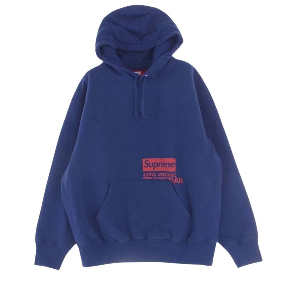 Supreme シュプリーム パーカー 21AW × JUNYA WATANABE COMME des GARCONS MAN ジュンヤワタナベ コムデギャルソン マン Hooded Sweatshirt フーデッド スウェットシャツ パーカー 【中古】