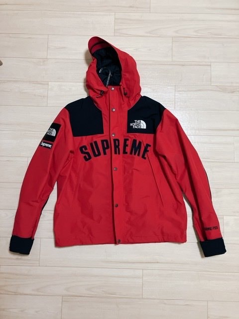 Supreme x The North Face Arc Logo Mountain Parka "Red"