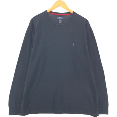 古着 ラルフローレン Ralph Lauren POLO RALPH LAUREN SLEEPWEAR サーマルロンT ハニカム メンズXXL相当/eaa552380