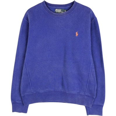 古着 ラルフローレン Ralph Lauren POLO by Ralph Lauren ワンポイントロゴスウェットシャツ トレーナー メンズM相当/eaa681576