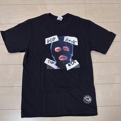 Supreme God Save Us Tee "Black"