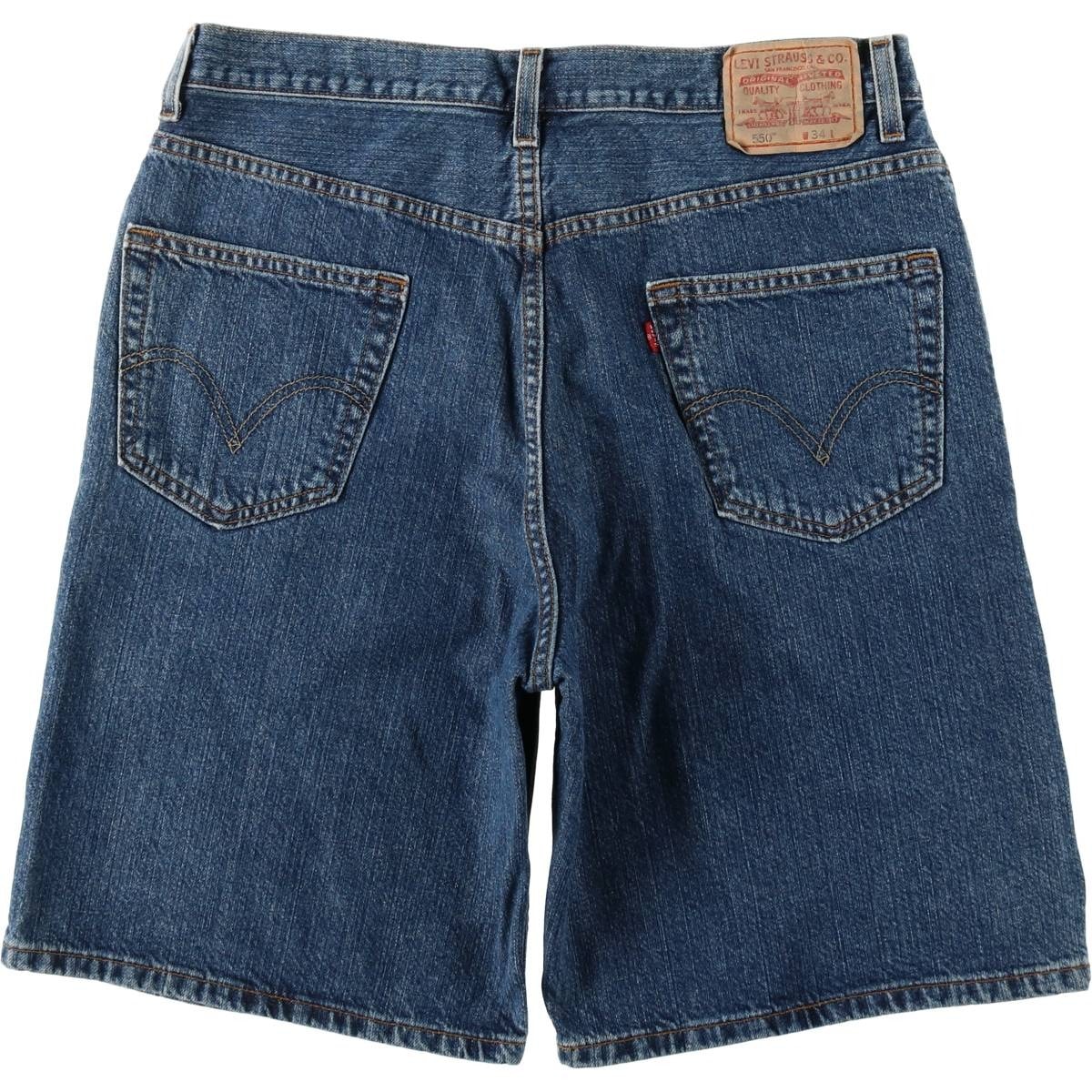 D (傷や汚れあり)】古着 リーバイス Levi's 550 RELAXED FIT デニム