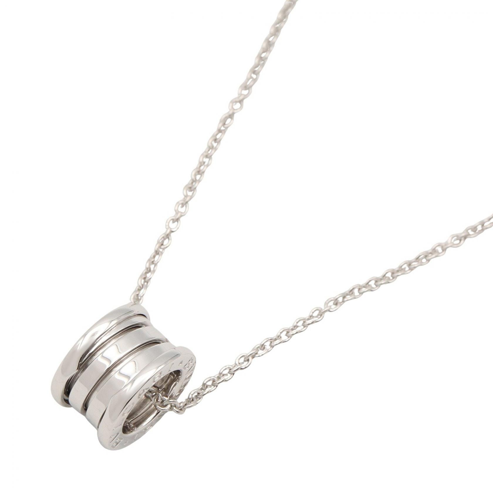 ブルガリ BVLGARI B-zero1 ネックレス ネックレス ジュエリー K18WG(ホワイトゴールド) メンズ レディース シルバー系 352815 【中古】