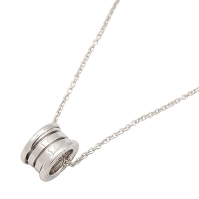 ブルガリ BVLGARI B-zero1 ネックレス ネックレス ジュエリー K18WG(ホワイトゴールド) メンズ レディース シルバー系 352815 【中古】