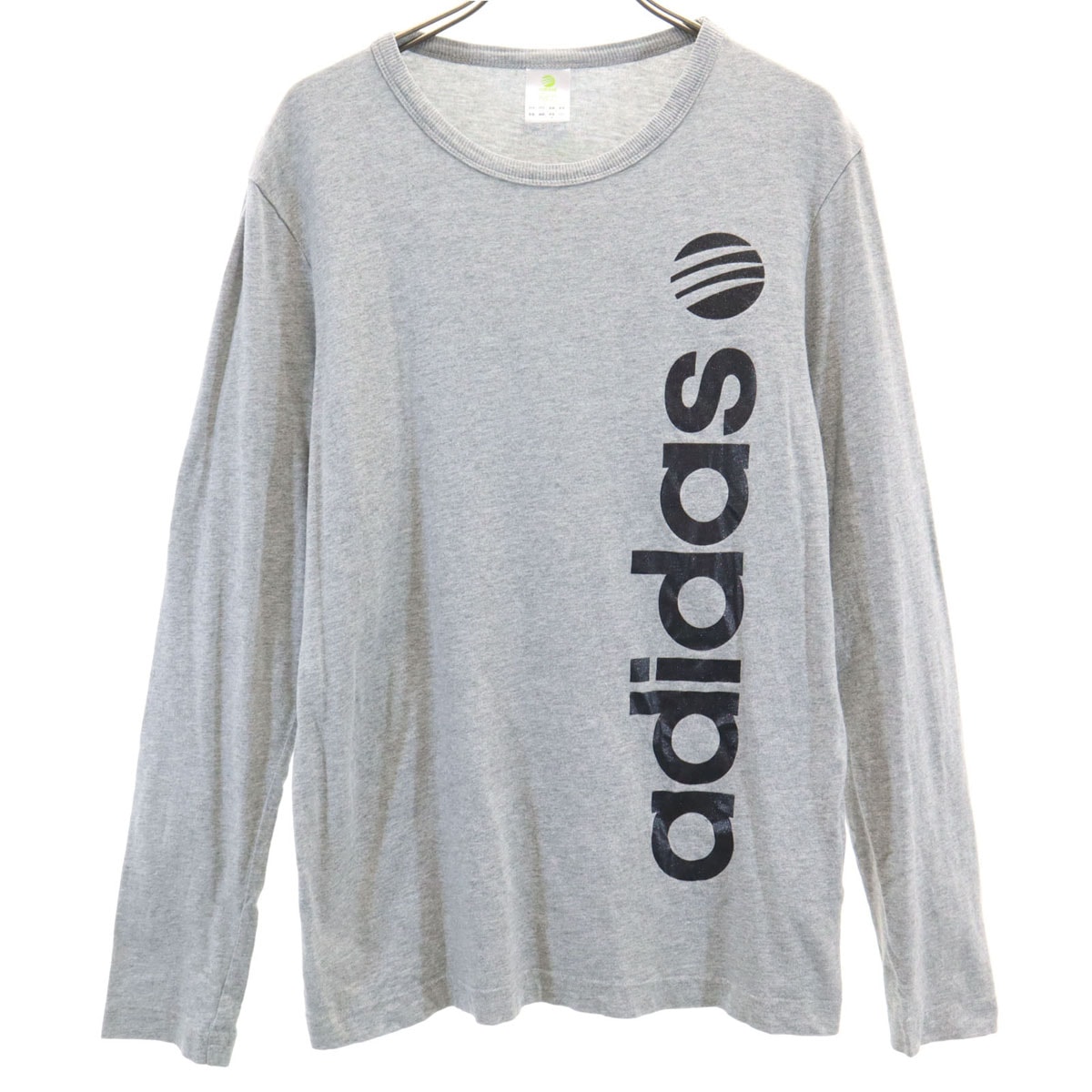 adidas NEO アディダスネオ 長袖 Tシャツ M グレー ロンT
