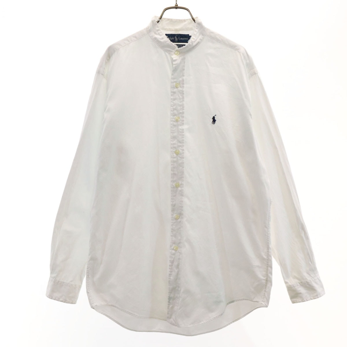 RALPH LAUREN ラルフローレン 長袖 YARMOUTH シャツ 15 1/2 34-35 ホワイト