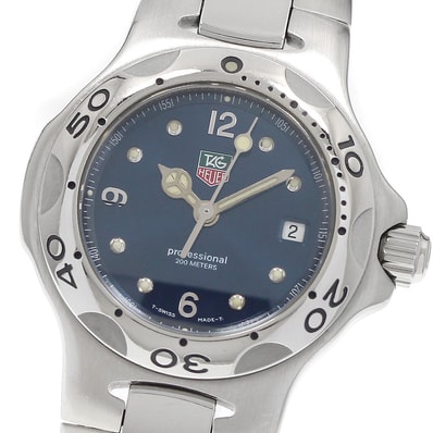 タグホイヤー キリウム デイト WL1313 レディース 【中古】