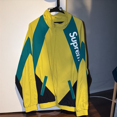 Supreme Paneled Track Jacket "Yellow"
