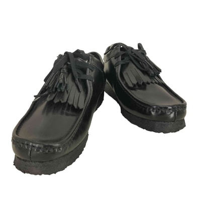 Wallabee Black HiShine Leather【1142437326755】