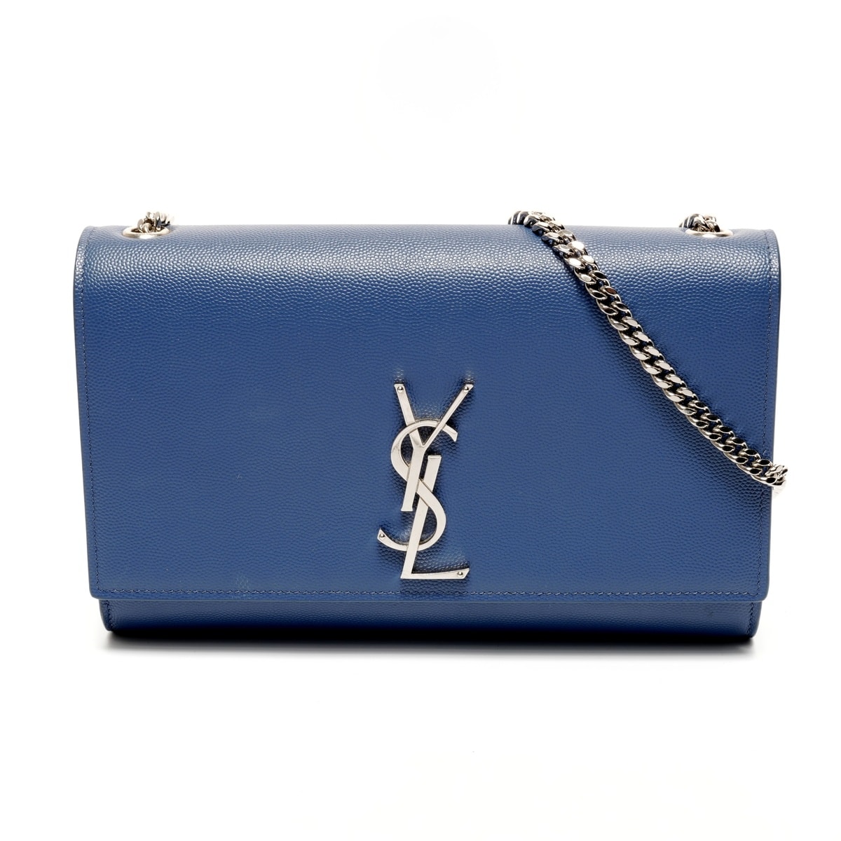 イヴ・サンローラン YSL ケイト ミディアム レザー ショルダーバッグ【中古】