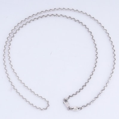 Chrome Hearts Roll Chain Necklace "Silver"