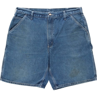 古着 カーハート Carhartt デニムペインターショーツ ショートパンツ メンズw38相当/eaa656890