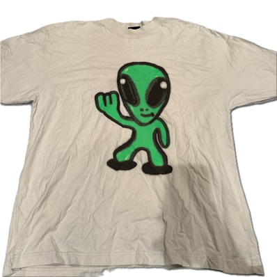 BALENCIAGA High There + Dripley T-Shirt Medium Fit "Dirty Effect White"