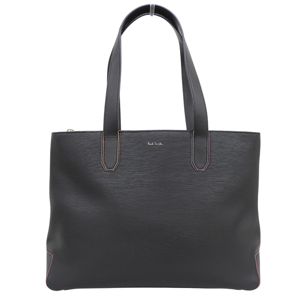 美品　ポールスミス　クラシック エンボスレザー トートバッグ A (未使用に近い)】ポールスミス 美品 レザー クラシックエンボス