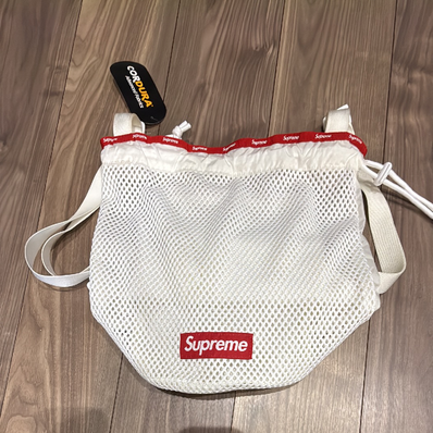 Supreme Mesh Small Backpack "White"