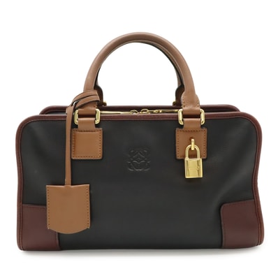 ロエベアマソナ28 アナグラム 352.64AA03 ハンドバッグ