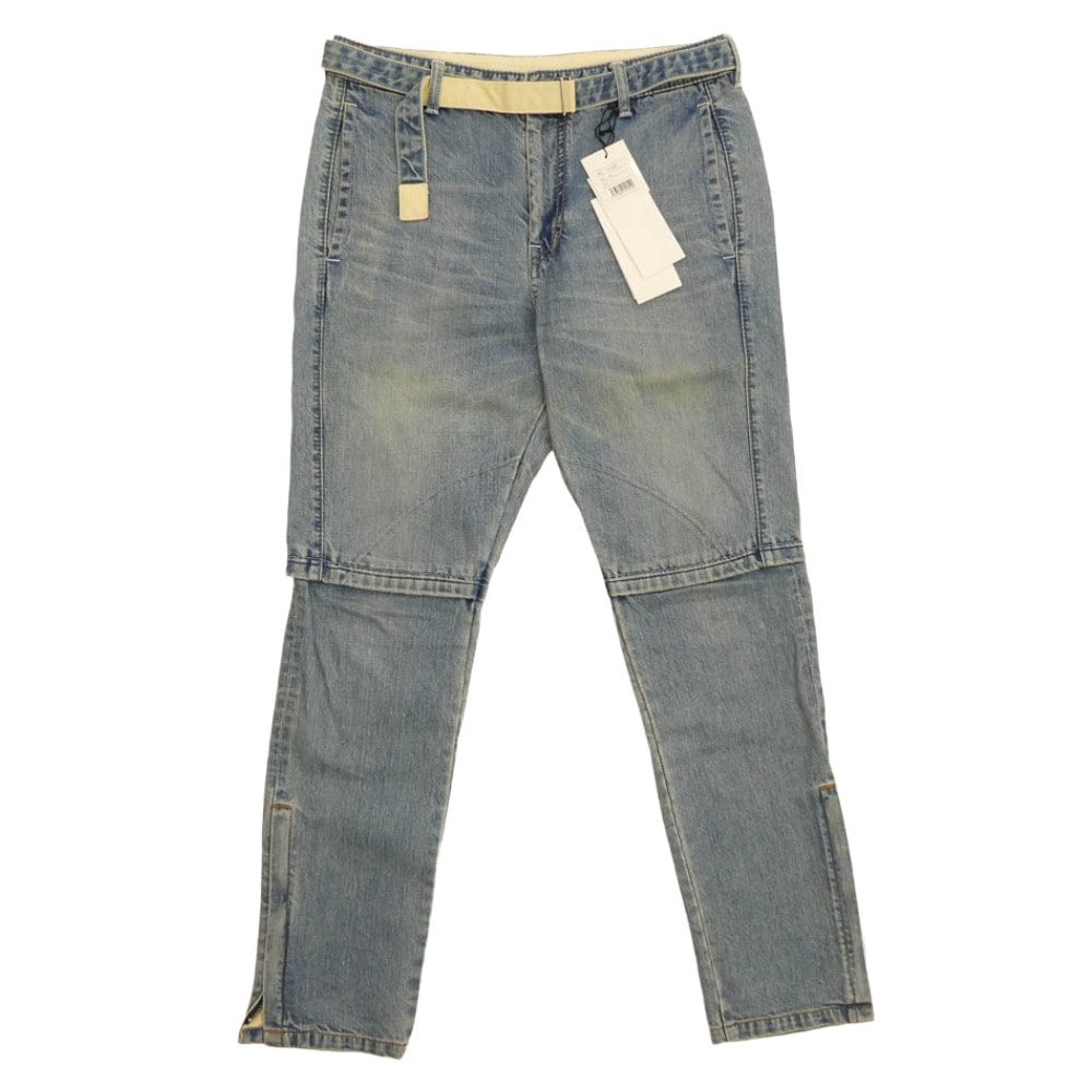 sacai 19ss デニムパンツ 傷や汚れあり】Sacai サカイ デニムパンツ 19SS 19-01902M LAYERED