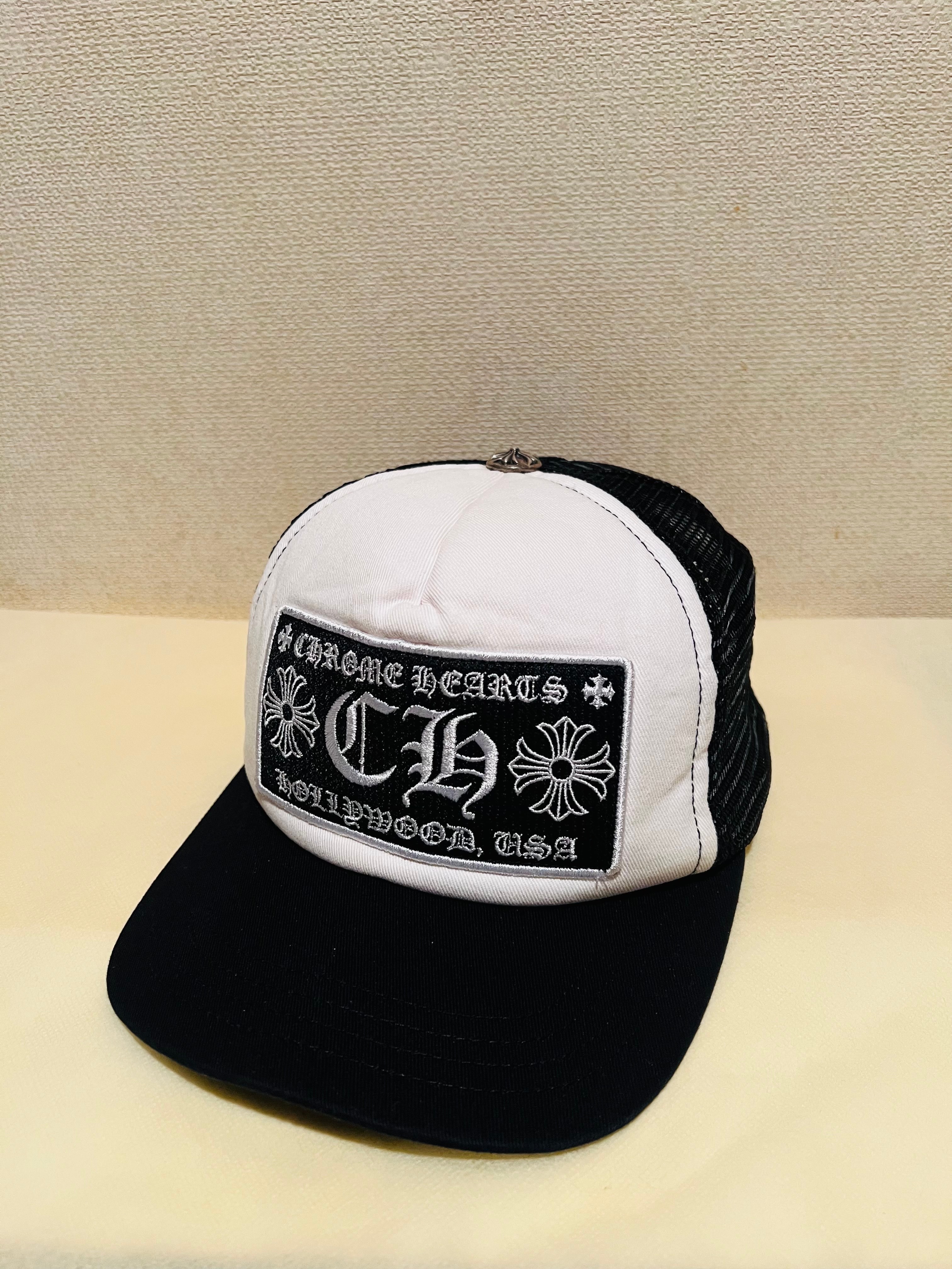 Chrome Hearts Trucker Cap CH "Black/White"