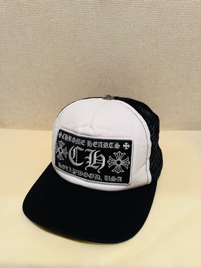 Chrome Hearts Trucker Cap CH "Black/White"