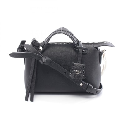 フェンディ FENDI バイザウェイ セレリア ミニ ハンドバッグ バッグ レザー レディース ブラック系 8BS098ASU2F0GXN 【新品】