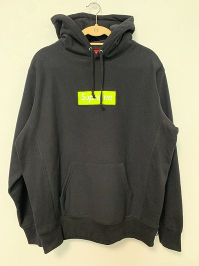 Supreme Box Logo Hooded Sweatshirt "Black" (17FW)