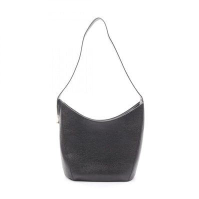 ロエベ LOEWE ショルダーバッグ バッグ レザー レディース ブラック系 【中古】