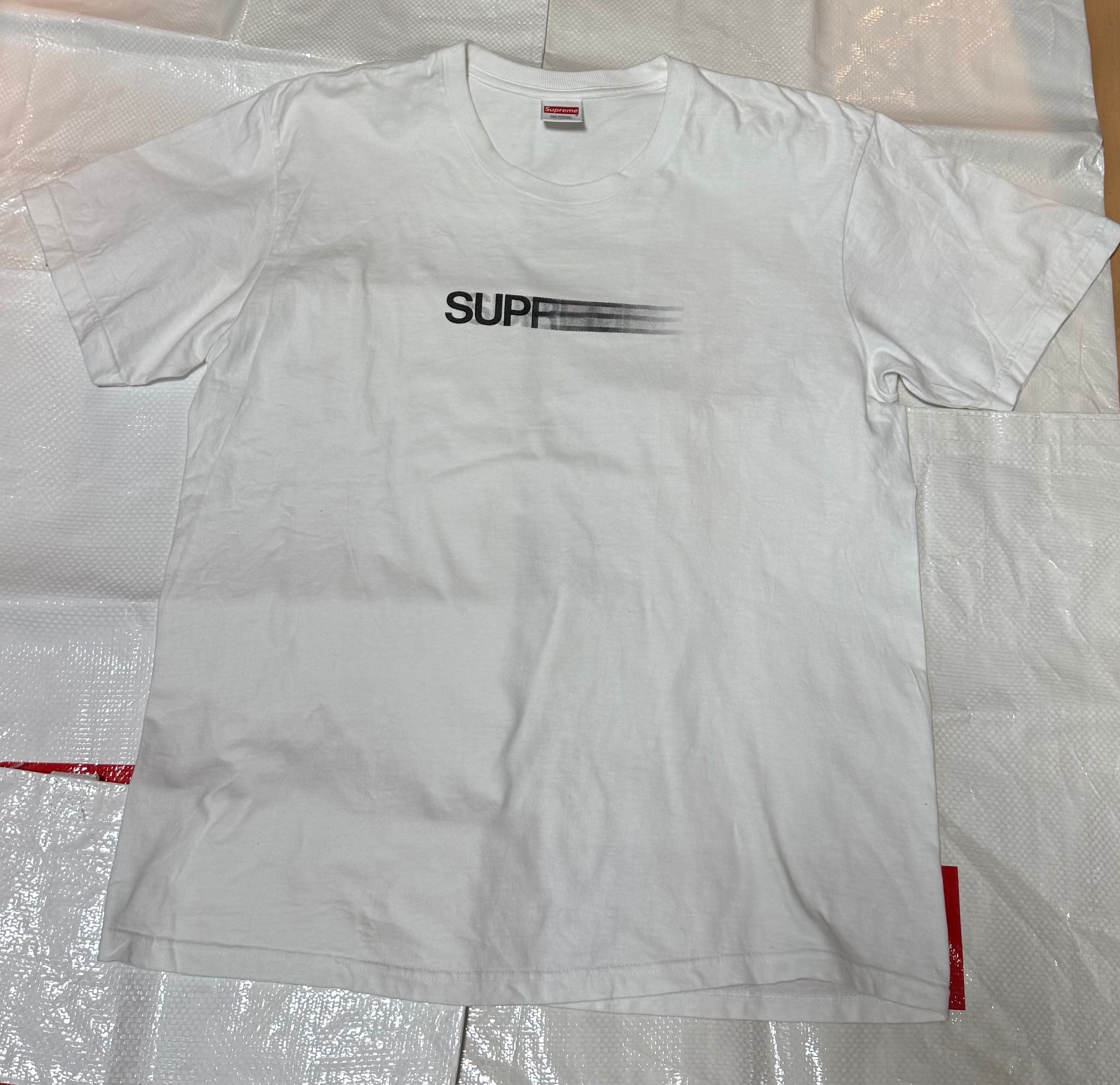 Supreme Motion Logo Tee "White" (23SS)