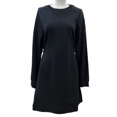 美品 モンクレール ワンピース VESTITO ブラック レディース XS