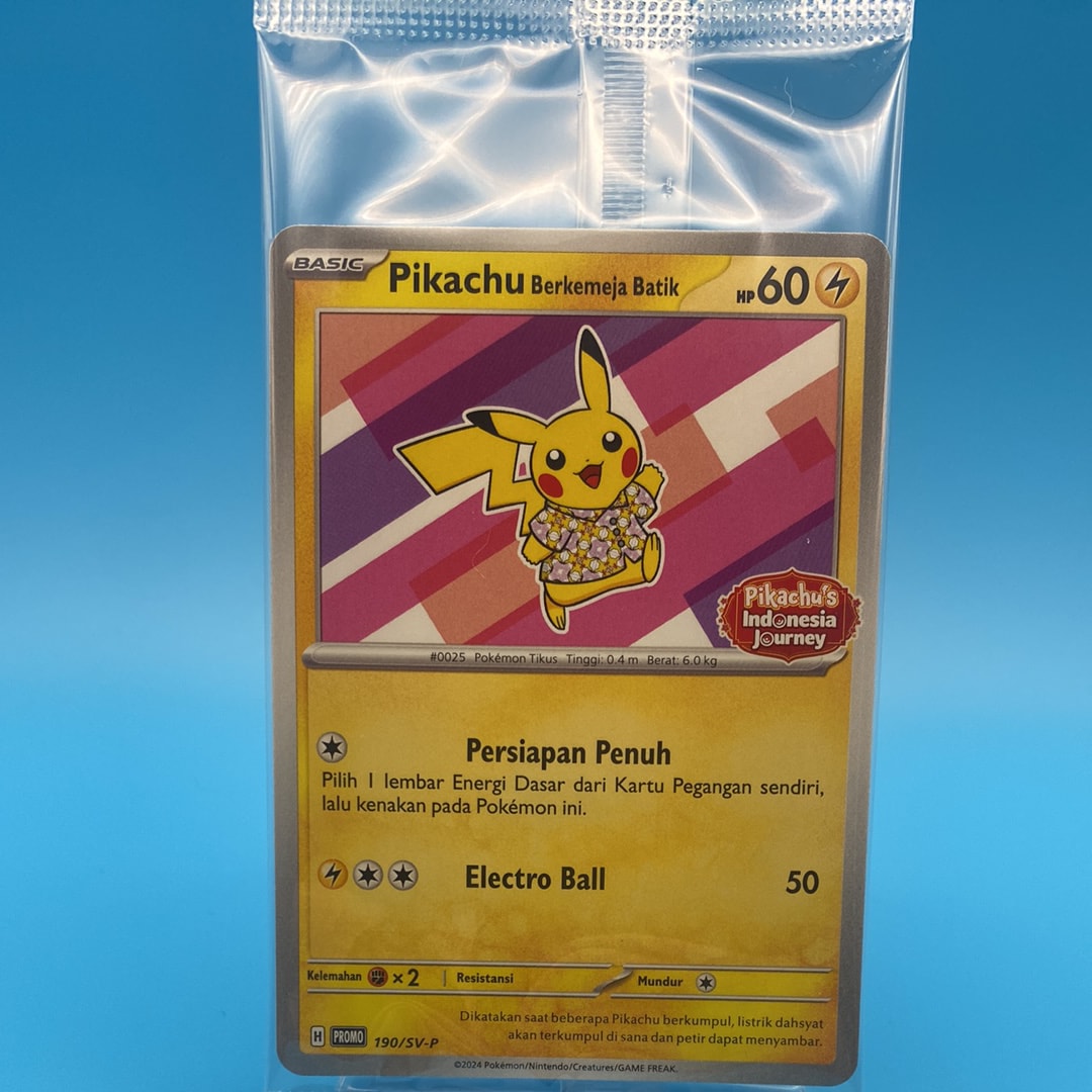 PSA10】バティックシャツを着たピカチュウ (フラワーピカチュウ柄) P