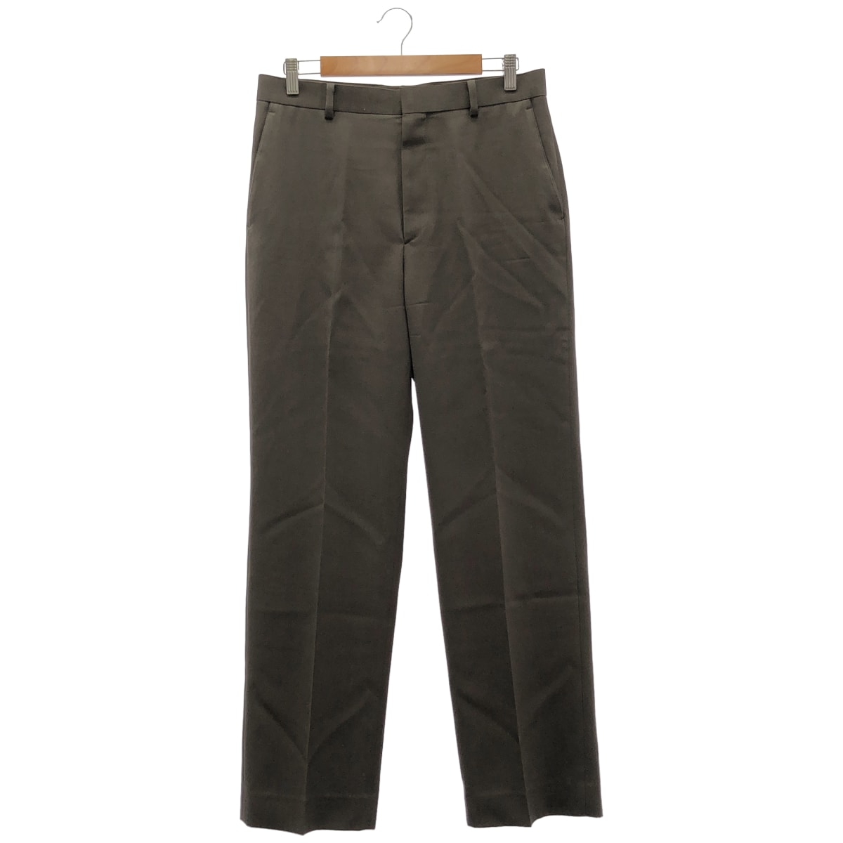 オーラリー 25SS A25SP02MG ダークブラウン LIGHT WOOL MAX GABARDINE SLACKS スラックスパンツ 4