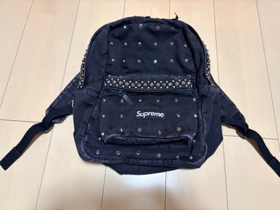 Supreme x b.b. Simon Denim Backpack "Black"