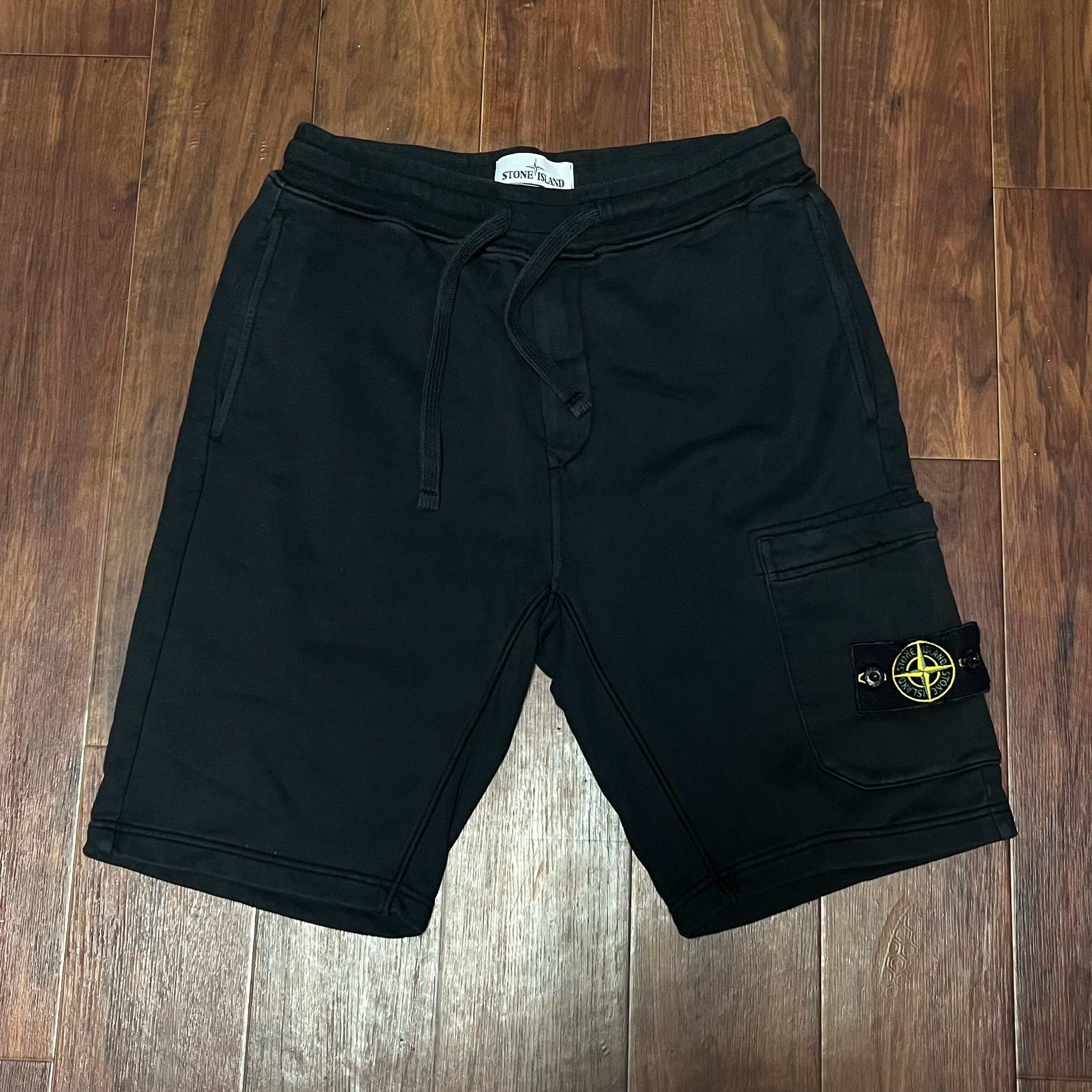 Stone Island Cotton Shorts "Black"
