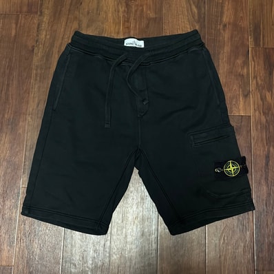 Stone Island Cotton Shorts "Black"