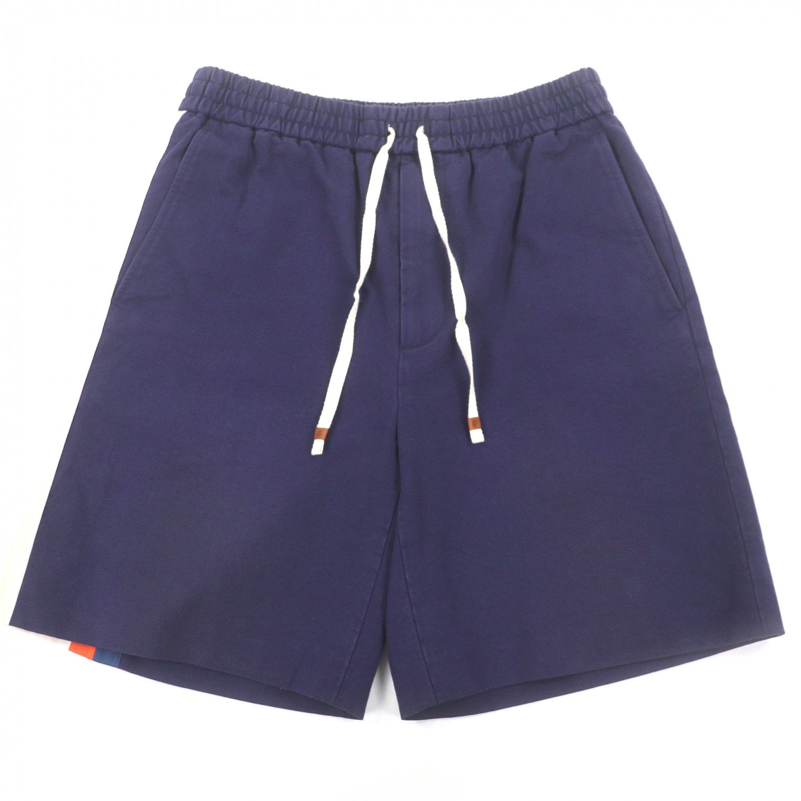 美品 グッチ ショートパンツ ネイビー メンズ 44 666529