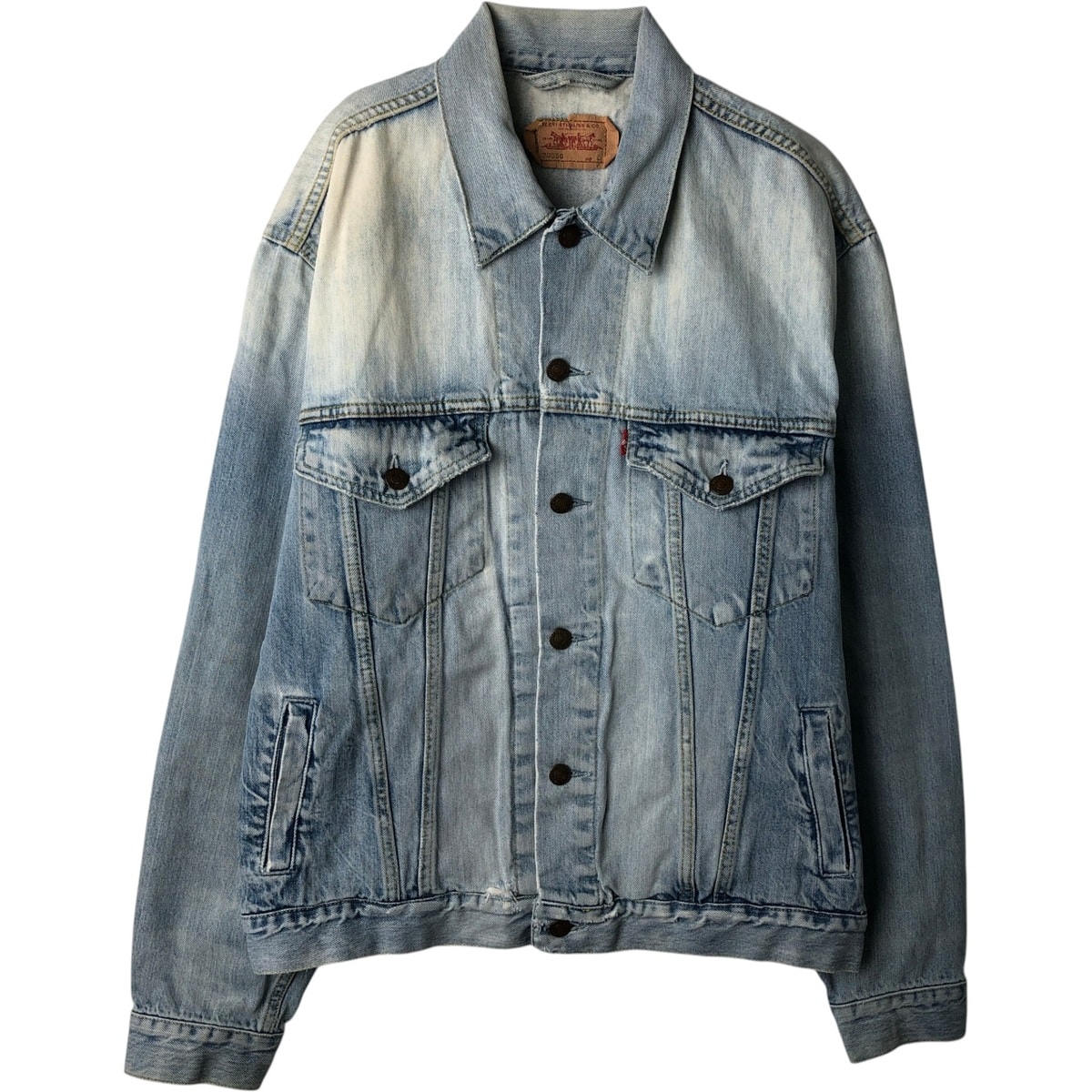 古着 00年代 リーバイス Levi's 70550-0410 ユーロモデル デニムジャケット Gジャン メンズL相当/eaa630392