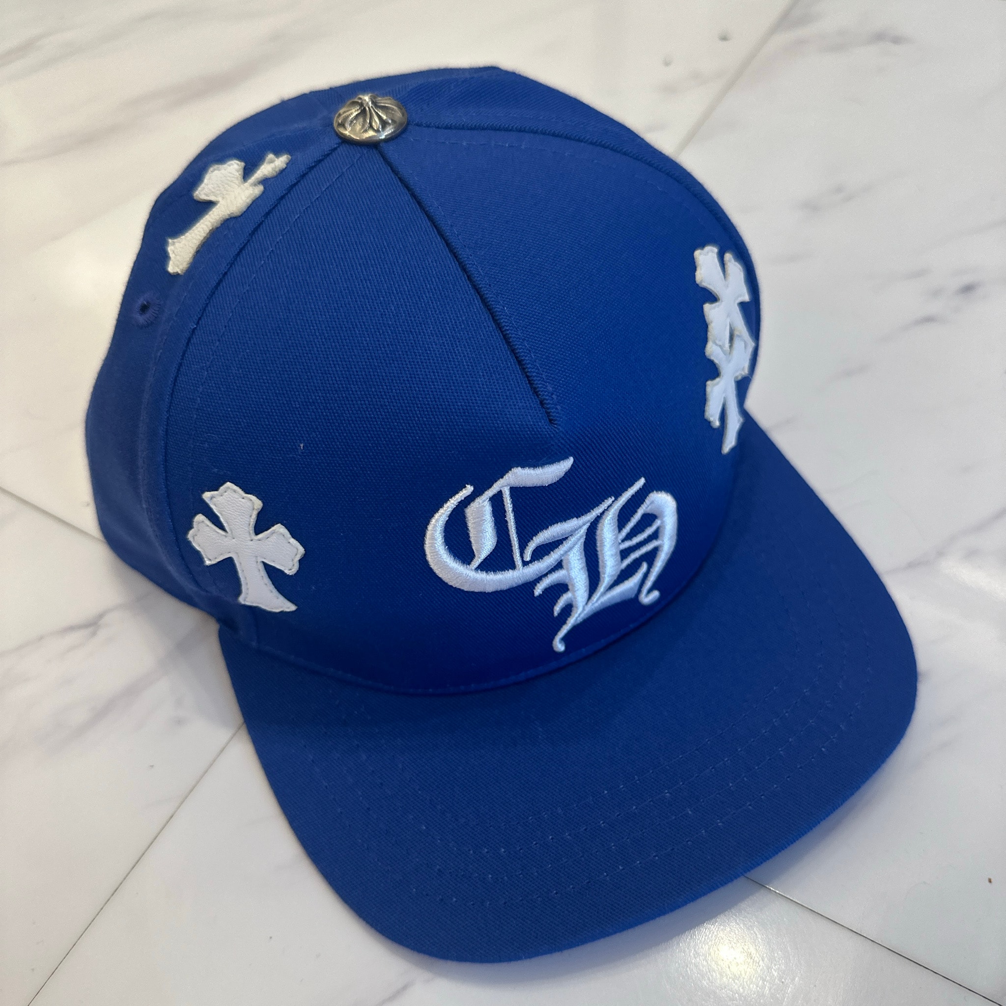 Chrome Hearts 青 キャップ