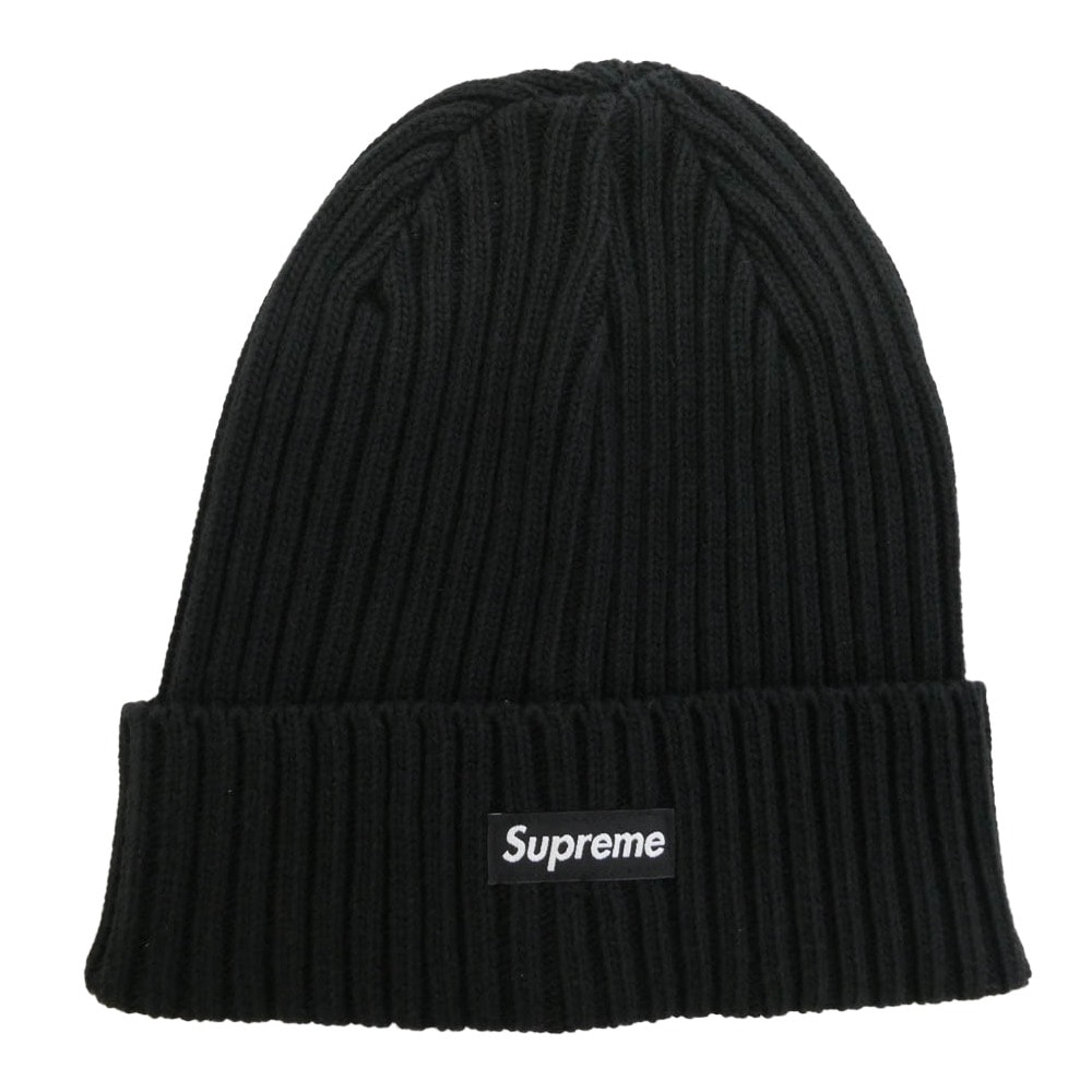 Supreme シュプリーム 25SS Overdyed Beanie オーバーダイド ビーニー ニット キャップ 帽子 ブラック系【極上美品】【中古】
