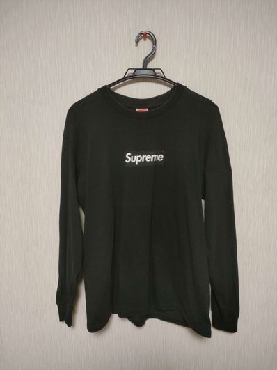 Supreme Box Logo L/S Tee "Black"
