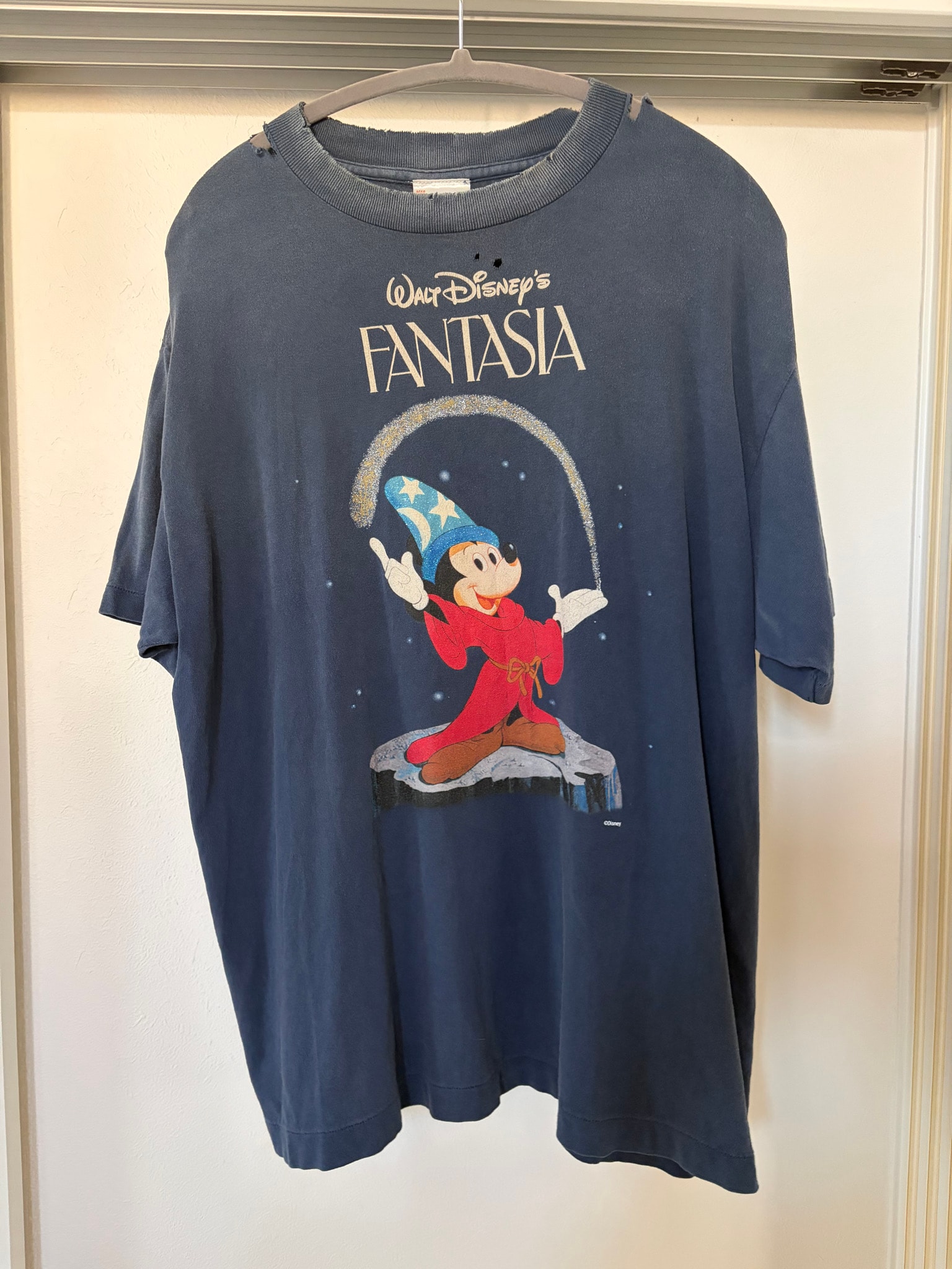 SAINT Mxxxxxx x Disney FANTASIA DNF SS Tee "Navy"