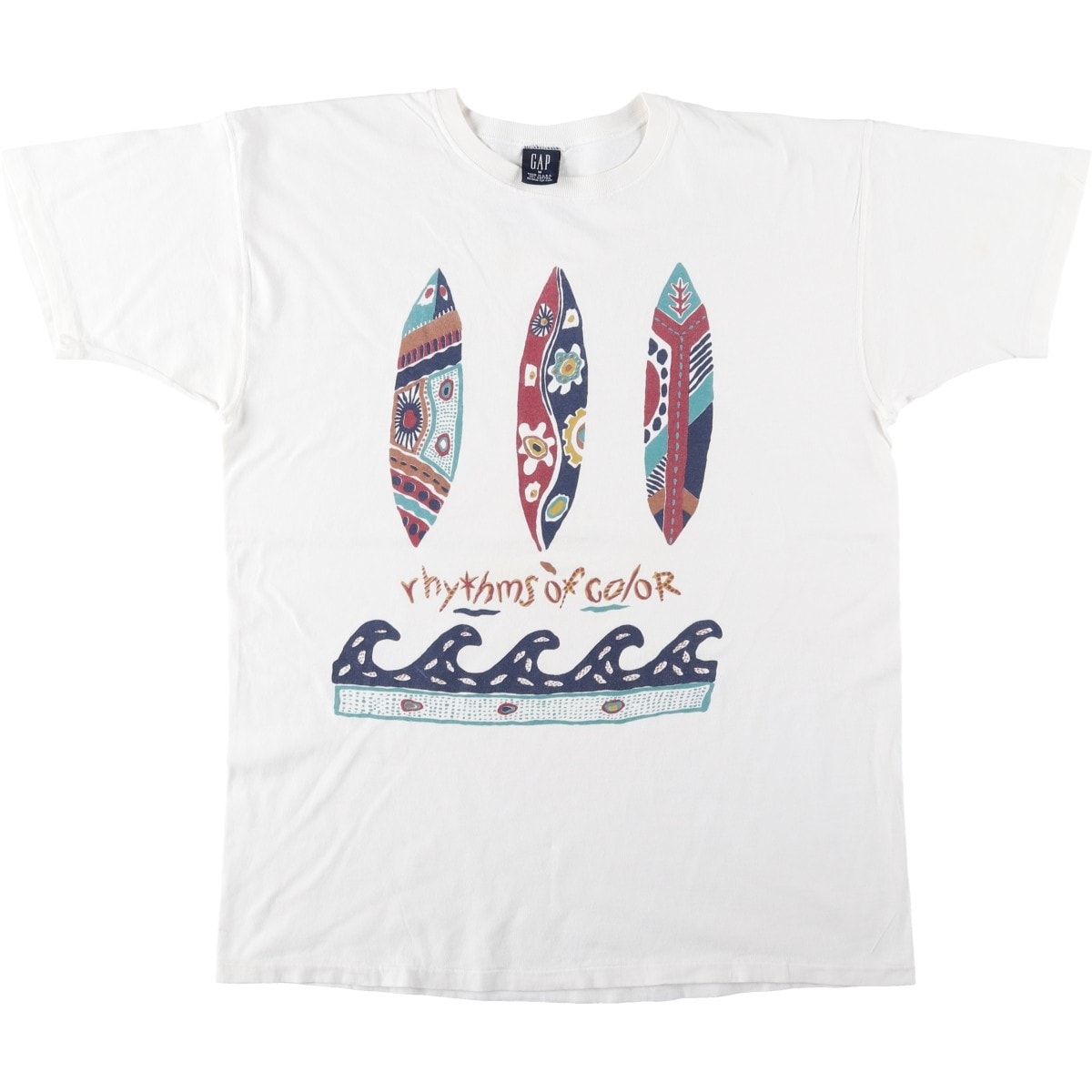 古着 90年代 ギャップ GAP オールドギャップ 半袖 プリントTシャツ USA製 メンズM相当 ヴィンテージ/eaa645097
