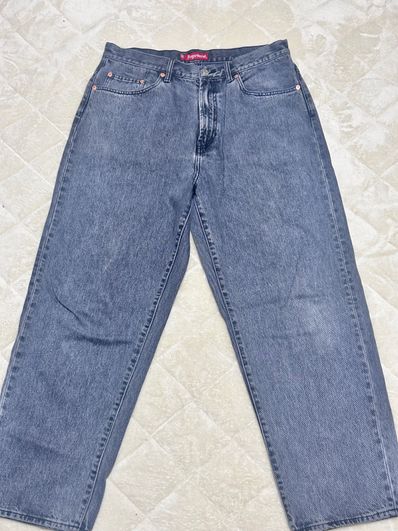 Supreme Baggy Jean "Washed Black" (23SS)