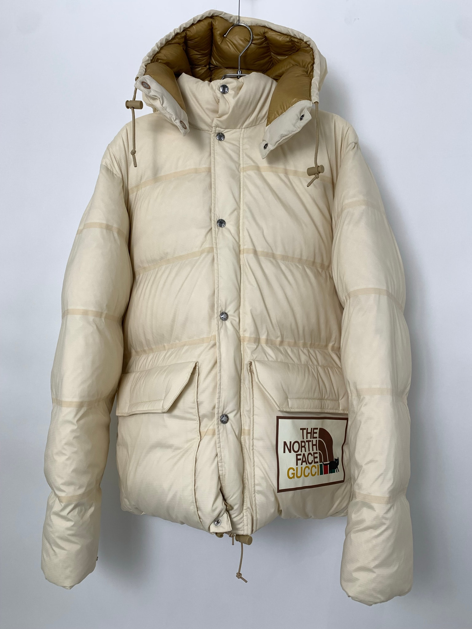 GUCCI×THE NORTH FACE Down Jacket Ivory