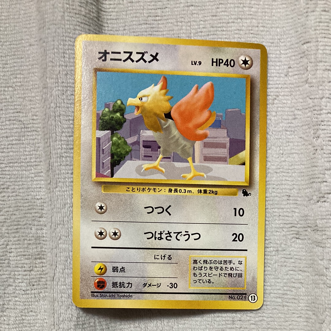 オニスズメ : 旧裏 [PMCGI No.013](拡張パック「イントロパック」)