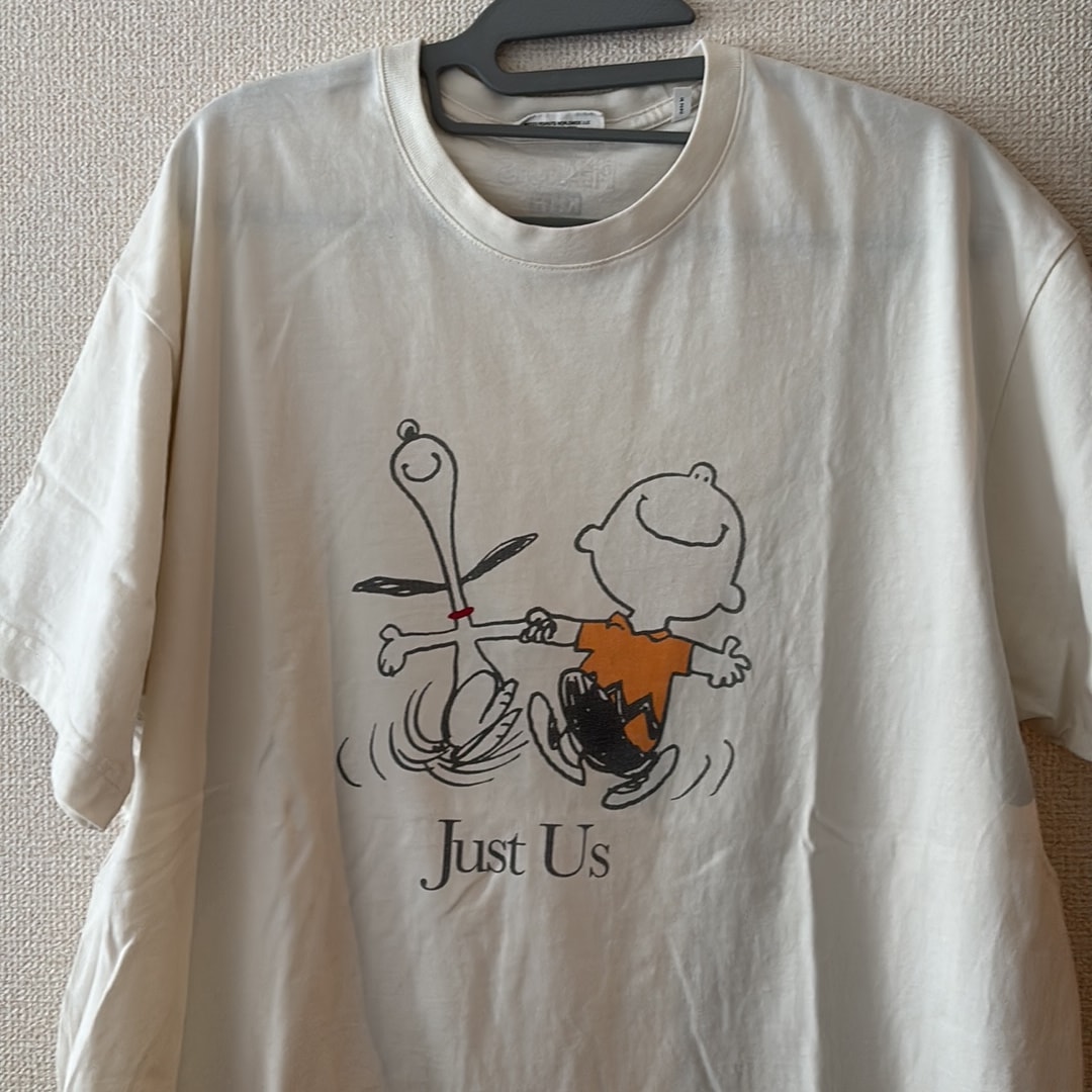 Kith x Peanuts Just Us Tee "Sandrift"