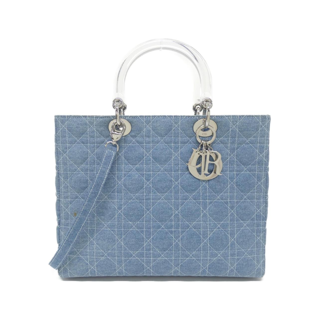 【ヴィンテージ】クリスチャンディオール レディ ディオール ラージ CAJ44561 バッグ