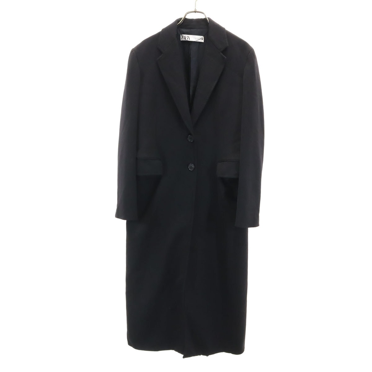 ZARA ザラ ウールブレンド コート M ブラック
