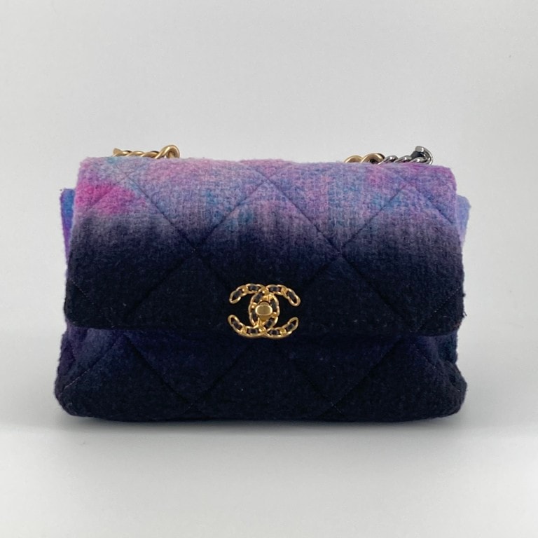 CHANEL(シャネル) マトラッセ キルティング ミックスツイード 30番台 ショルダーバッグ マルチカラー