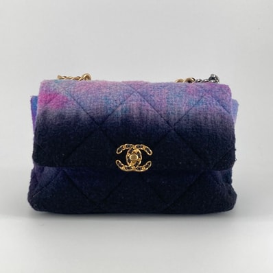 CHANEL(シャネル) マトラッセ キルティング ミックスツイード 30番台 ショルダーバッグ マルチカラー
