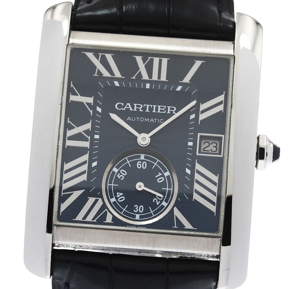 ☆美品 カルティエ タンクMC LM WSTA0010 メンズ 【中古】