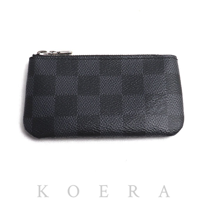 LOUIS VUITTON ルイ・ヴィトン ポシェット・クレ コインケース ダミエグラフィット N60155 CT0293 メンズ【中古】【美品】